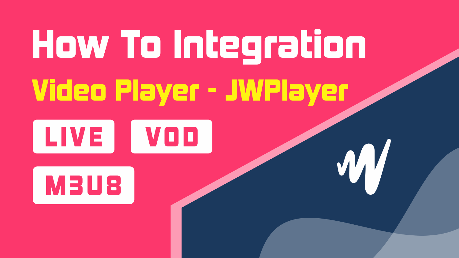 How To Integration JWPlayer - VOD, Live or M3U8 - Quality Switcher